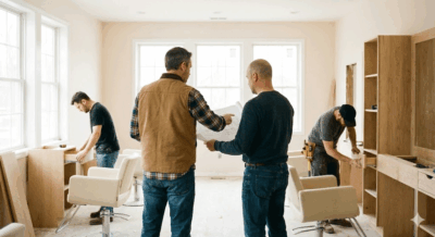 kuaför salon tasarımı